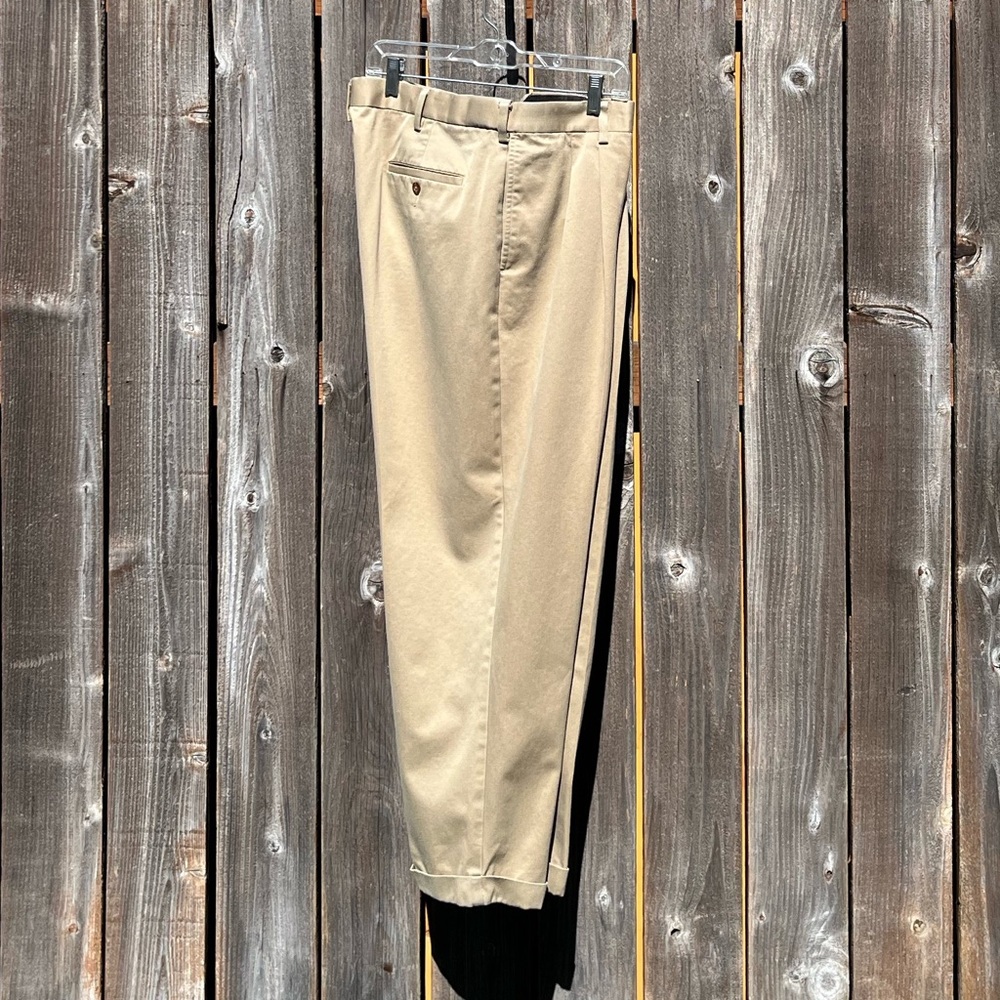 Savane cuffed trousers/pants size 38/29